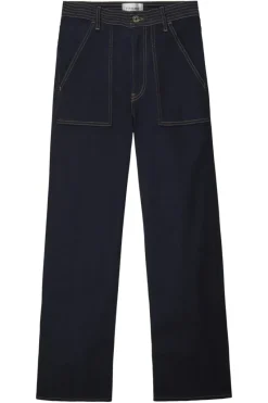 Frame Denim Trapunto Straight in^ Denim