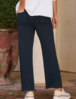 Frank & Eileen Bella Italian Sweatpants in British Navy^ Pants, Shorts, & Skirts