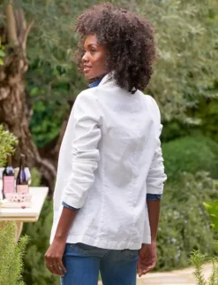 Frank & Eileen Dublin Blazer in Linen^ Blazers & Outerwear