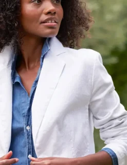 Frank & Eileen Dublin Blazer in Linen^ Blazers & Outerwear