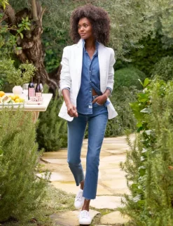 Frank & Eileen Dublin Blazer in Linen^ Blazers & Outerwear