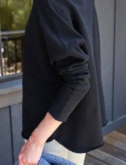 Frank & Eileen Effie Funnel Neck Capelet in^ Tops