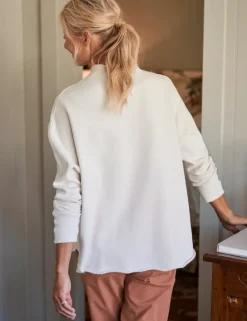 Frank & Eileen Effie Funnel Neck Capelet in^ Tops