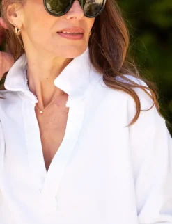 Frank & Eileen Patrick Henley in White^ Tops