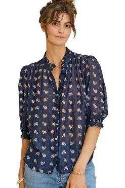 M.A.B.E. Dulcie Long Sleeve Top in^ Tops