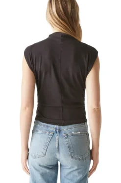 MICHAEL STARS Amara Power Shoulder Tank in^ Tops