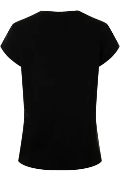 MICHAEL STARS Baxter V-neck Raw Edge Tee^ Tops