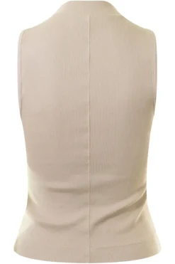 MICHAEL STARS Chiara Drape Neck Tank in^ Tops