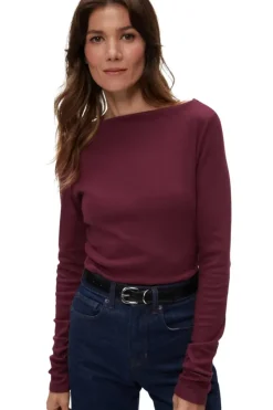 MICHAEL STARS Clarke Ruched Tee in^ Tops