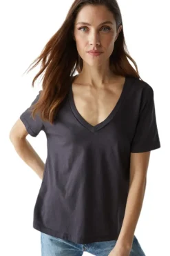 MICHAEL STARS Daria V-neck Tee^ Tops