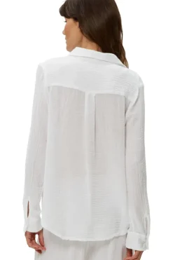 MICHAEL STARS Ernie Button Down w/ Pocket in^ Tops