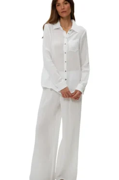 MICHAEL STARS Ernie Button Down w/ Pocket in^ Tops