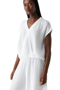 MICHAEL STARS Evie Wrap Top in^ Tops