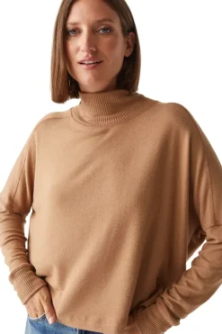 MICHAEL STARS Frida Mock Neck Top^ Tops