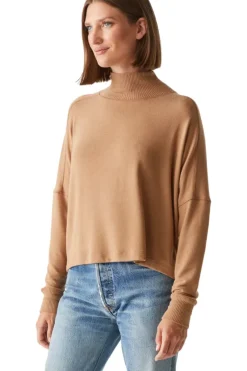 MICHAEL STARS Frida Mock Neck Top^ Tops
