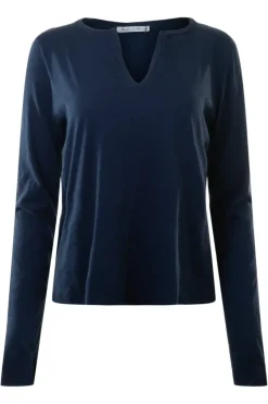 MICHAEL STARS Hailie Rib Mixed Tee^ Tops