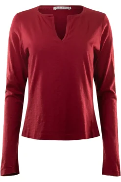 MICHAEL STARS Hailie Rib Mixed Tee^ Tops