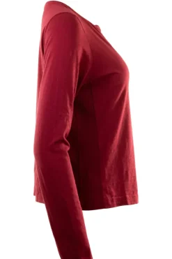 MICHAEL STARS Hailie Rib Mixed Tee^ Tops