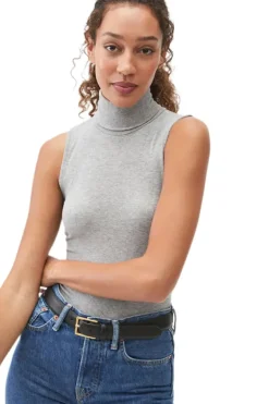 MICHAEL STARS Hillary Turtleneck Shell in^ Tops