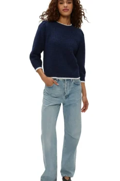 MICHAEL STARS Leonora Puff Sleeve Sweater in^ Sweaters