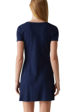 MICHAEL STARS Liza V-neck Mini Swing Dress in^ Dresses & Jumpsuits