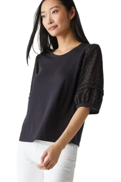 MICHAEL STARS Maisie Eyelet Top^ Tops