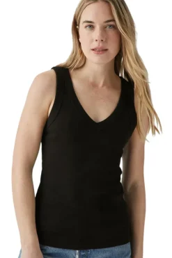 MICHAEL STARS Maya Vneck Tank^ Tops