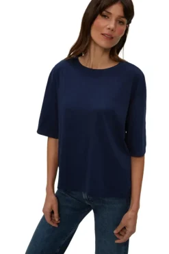 MICHAEL STARS Reid Oversized Crew in^ Tops