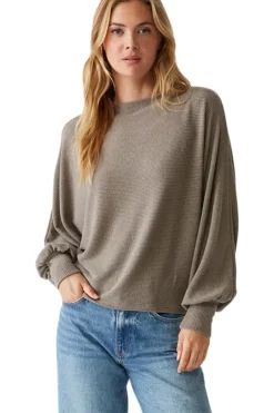 MICHAEL STARS Roxy Balloon Sleeve Top in^ Tops