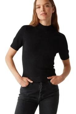 MICHAEL STARS Sabel Mock Neck Top in^ Tops