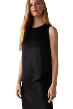MICHAEL STARS Shay Satin Tank^ Tops