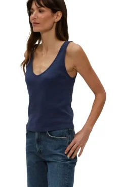 MICHAEL STARS Sloan V-neck Tank^ Tops