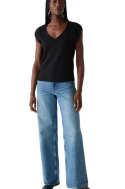 MICHAEL STARS Tati Power Shoulder T-shirt^ Tops