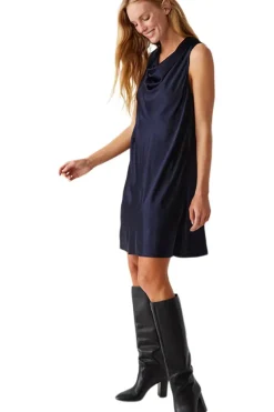 MICHAEL STARS Tessa Cowlneck Mini Dress in^ Dresses & Jumpsuits