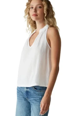 MICHAEL STARS Viola Gauze Tank^ Tops
