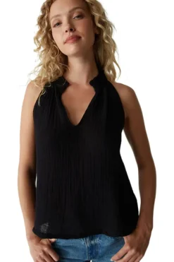 MICHAEL STARS Viola Gauze Tank^ Tops