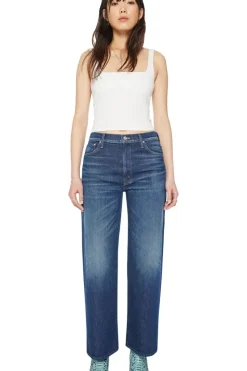 Mother Denim Dodger Flood in^ Denim