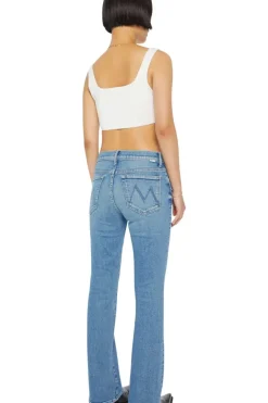 Mother Denim Lil Outsider Sneak in^ Denim