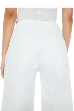 Mother Denim Lil Patch Pocket Undercover Sneak in^ Denim