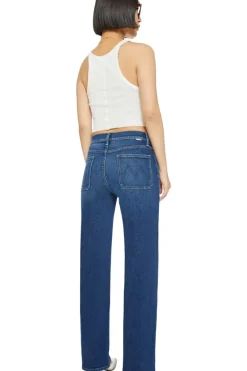 Mother Denim Lil Patch Pocket Rambler Zip in ng^ Denim