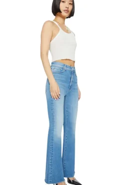 Mother Denim Lil Weekender Fray in^ Denim