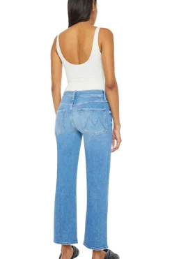 Mother Denim Mid Rise Rambler Zipper in^ Denim