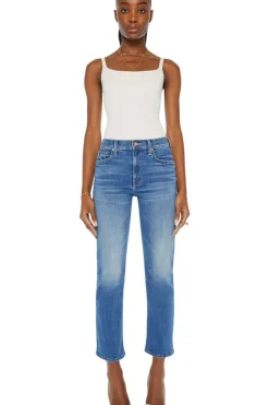 Mother Denim Mid Rise Rider Ankle in^ Denim