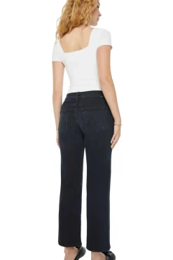 Mother Denim Mid Rise Zip Rambler Ankle in^ Denim