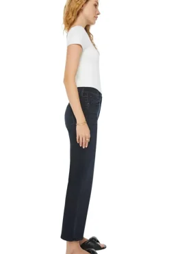 Mother Denim Mid Rise Zip Rambler Ankle in^ Denim