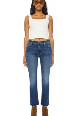 Mother Denim Outsider Ankle Fray in^ Denim