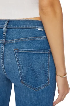 Mother Denim The Mid Rise Rider Ankle Denim in Right On^ Denim