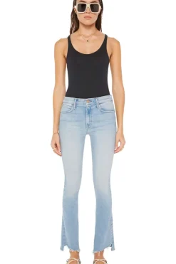 Mother Denim The Runaway Step Fray in^ Denim