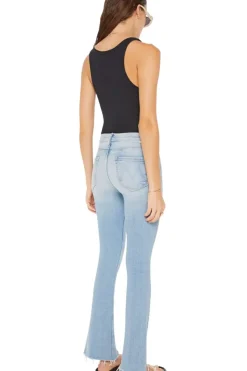 Mother Denim The Runaway Step Fray in^ Denim