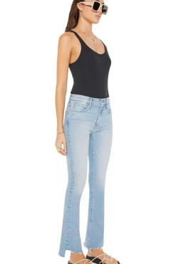 Mother Denim The Runaway Step Fray in^ Denim
